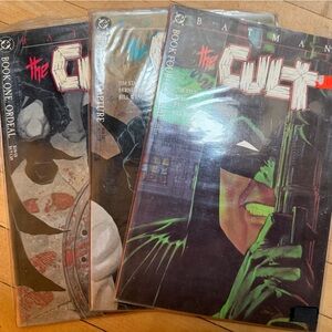 Batman The Cult Books 1 (2 copies), 2, and 4 DC Comics Mini Series Lot